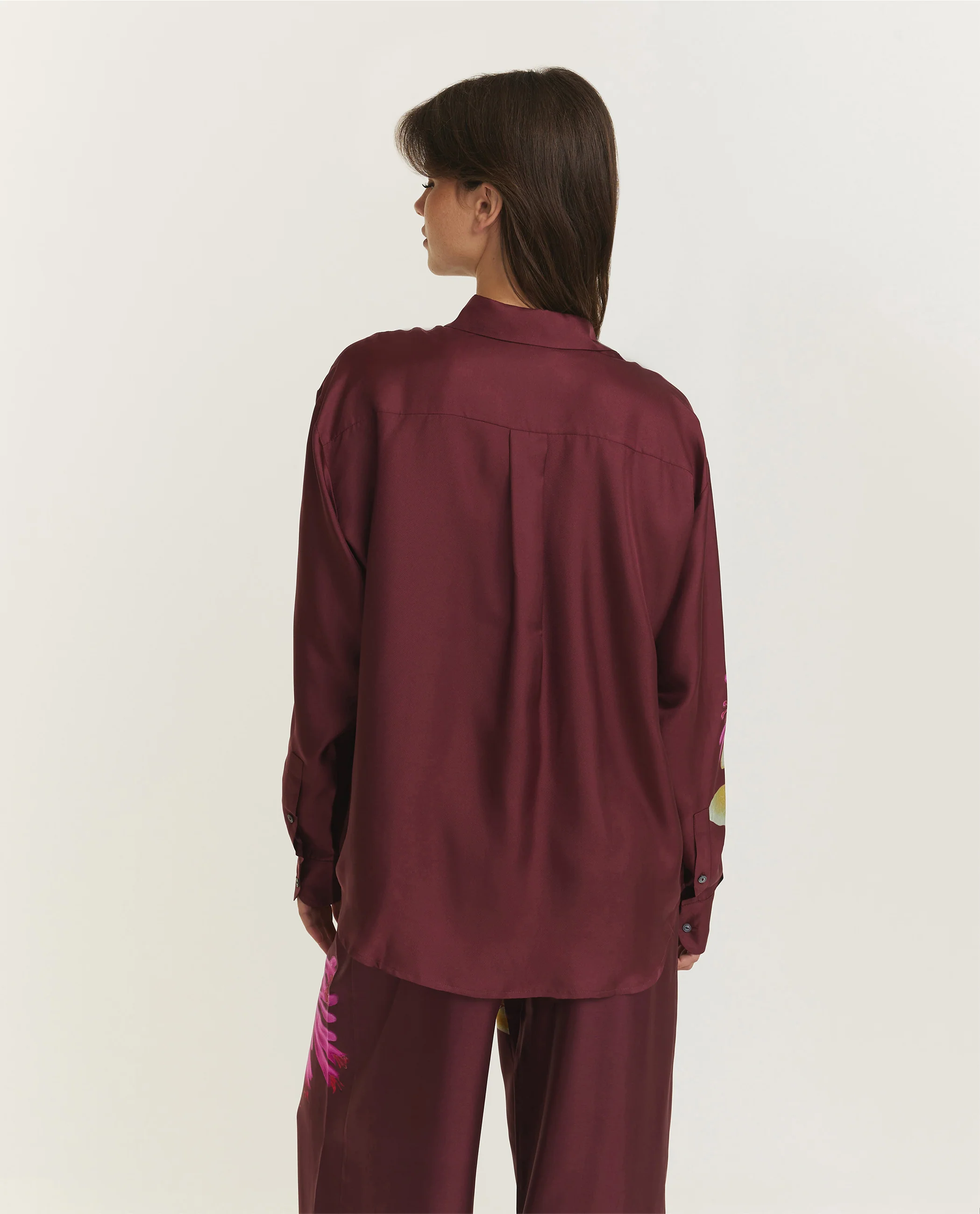 Zijden Print Blouse - Image 5